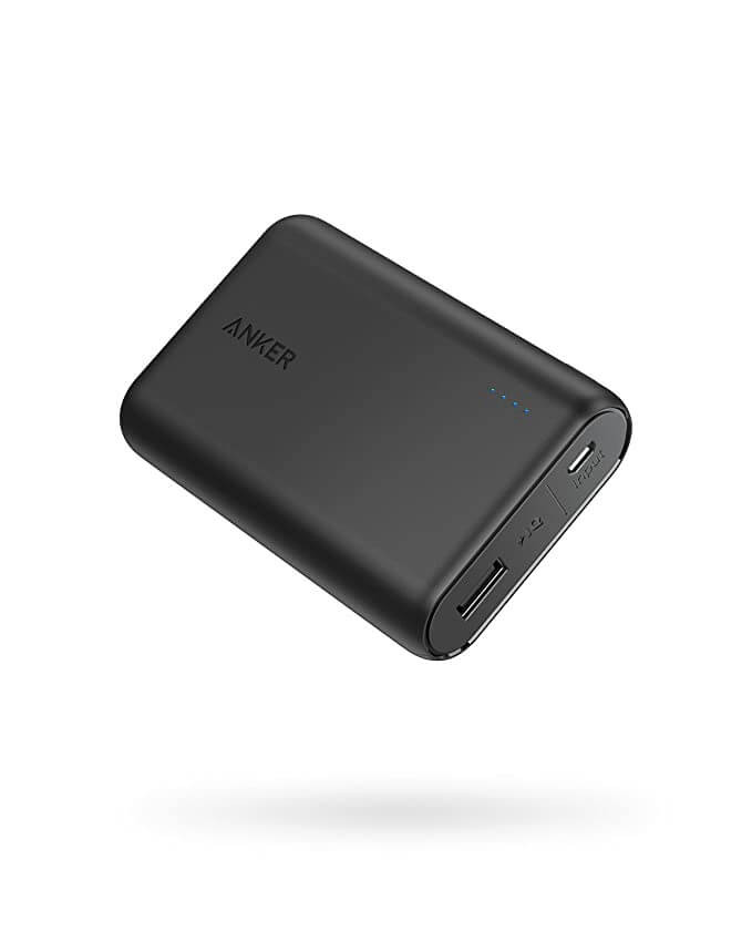 Anker PowerCore A1263G12 10000mAh Lithium-ion Power Bank (Black)