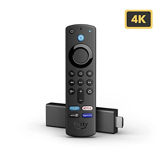 Fire TV Stick 4K with all-new Alexa Voice Remote (includes TV and app controls), Dolby Vision
