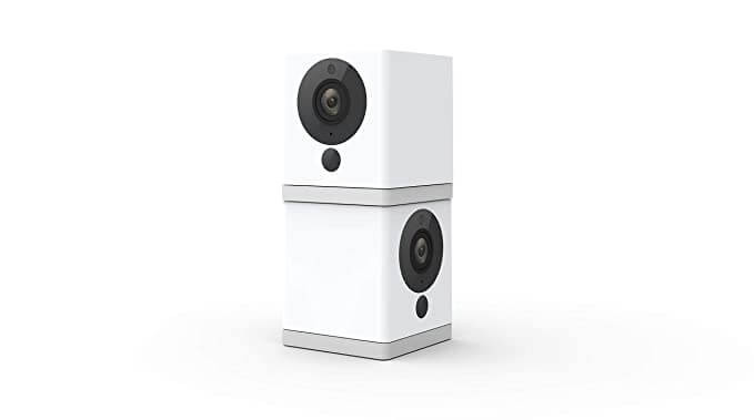 Wyze Labs Cam 1080p HD Indoor Wireless Smart Home Camera with Night Vision, 2-Way Audio, Compatible with Alexa, Pack of 2